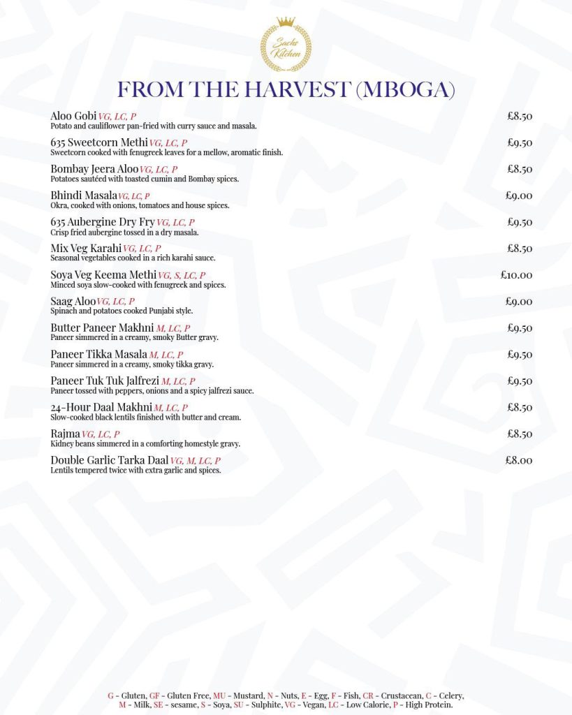 FROM THE HARVEST (MBOGA)